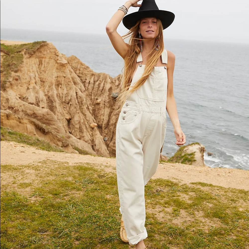 FREE PEOPLE Ziggy Denim Overalls